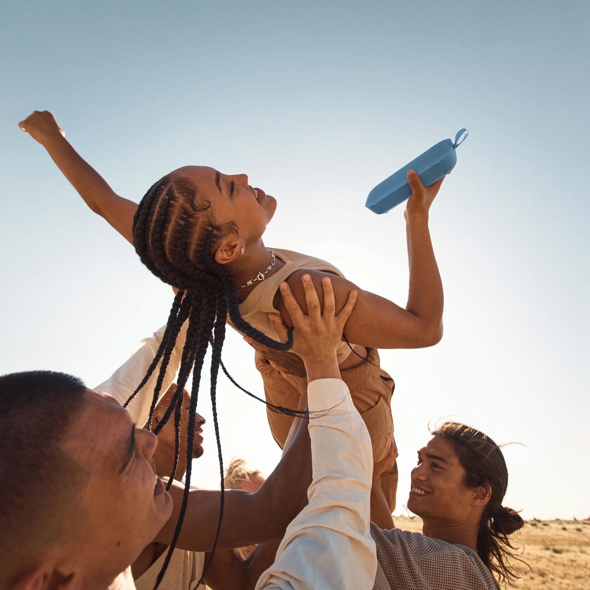 Bose SoundLink Flex II Wireless Waterproof Portable Bluetooth Speaker, Petal Pink