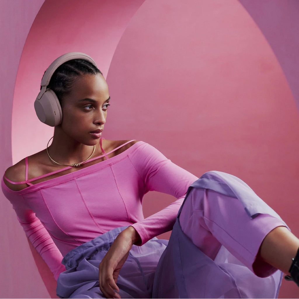 Sony WH-1000XM5 The Best Wireless Noise Canceling Headphones, Black,Pink and Silver