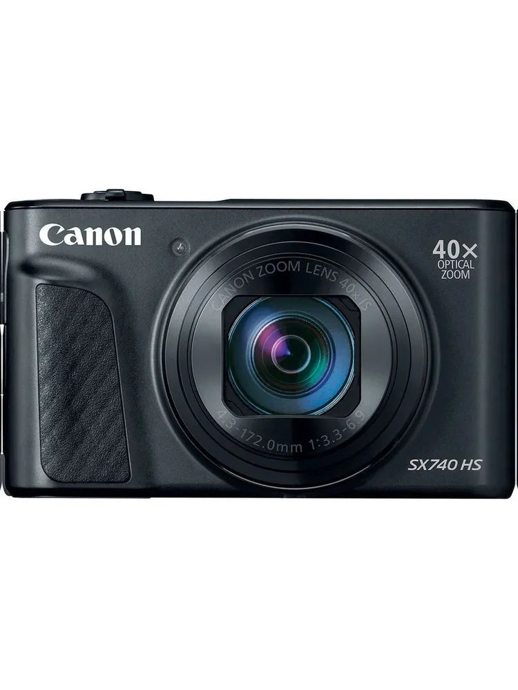 Canon PowerShot SX740 Digital Camera w/40X Optical Zoom & 3 Inch Tilt LCD - 4K Video, Wi-Fi, NFC, Bluetooth Enabled