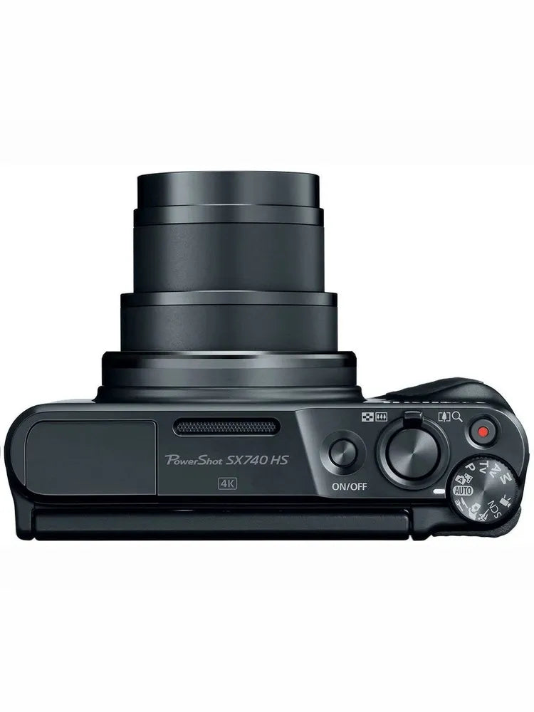 Canon PowerShot SX740 Digital Camera w/40X Optical Zoom & 3 Inch Tilt LCD - 4K Video, Wi-Fi, NFC, Bluetooth Enabled