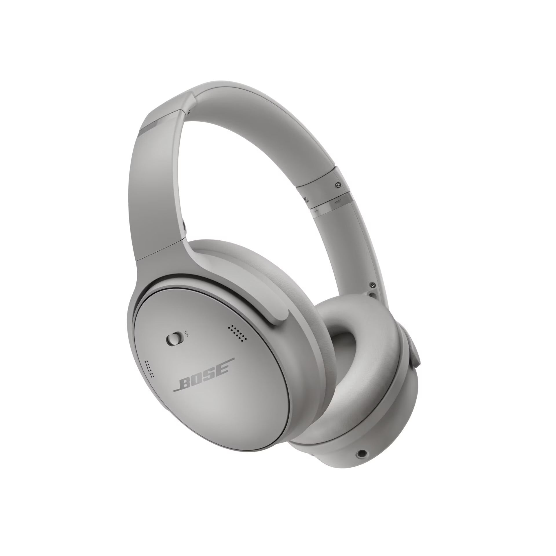 Bose QuietComfort Headphones - Wireless Bluetooth Headphones, Active Over Ear Noise Cancelling and Mic, USB-C Charging, Deep Bass, Up to 24 Hours of Playtime, Moonlight Grey - Limited Edition Color