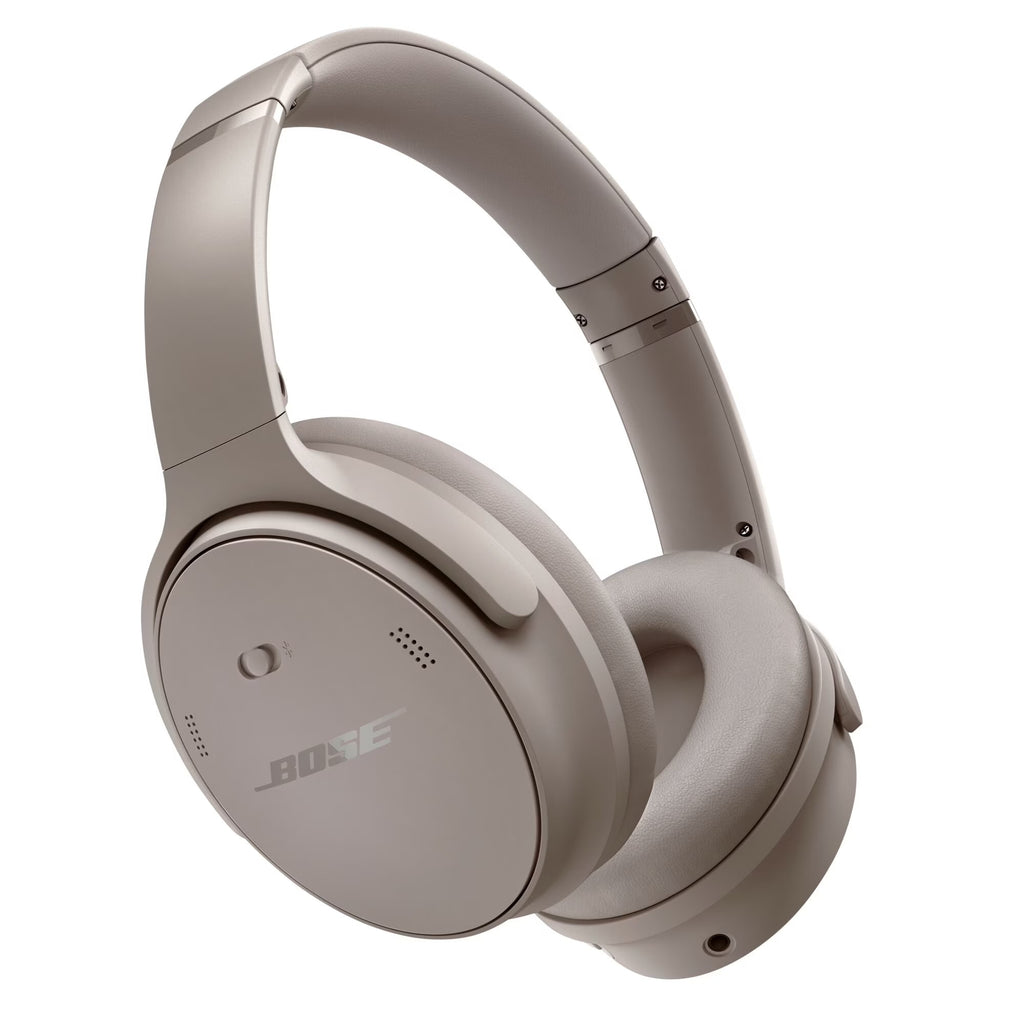 Bose QuietComfort Headphones - Wireless Bluetooth Headphones, Active Over Ear Noise Cancelling and Mic, USB-C Charging, Deep Bass, Up to 24 Hours of Playtime, Moonlight Grey - Limited Edition Color