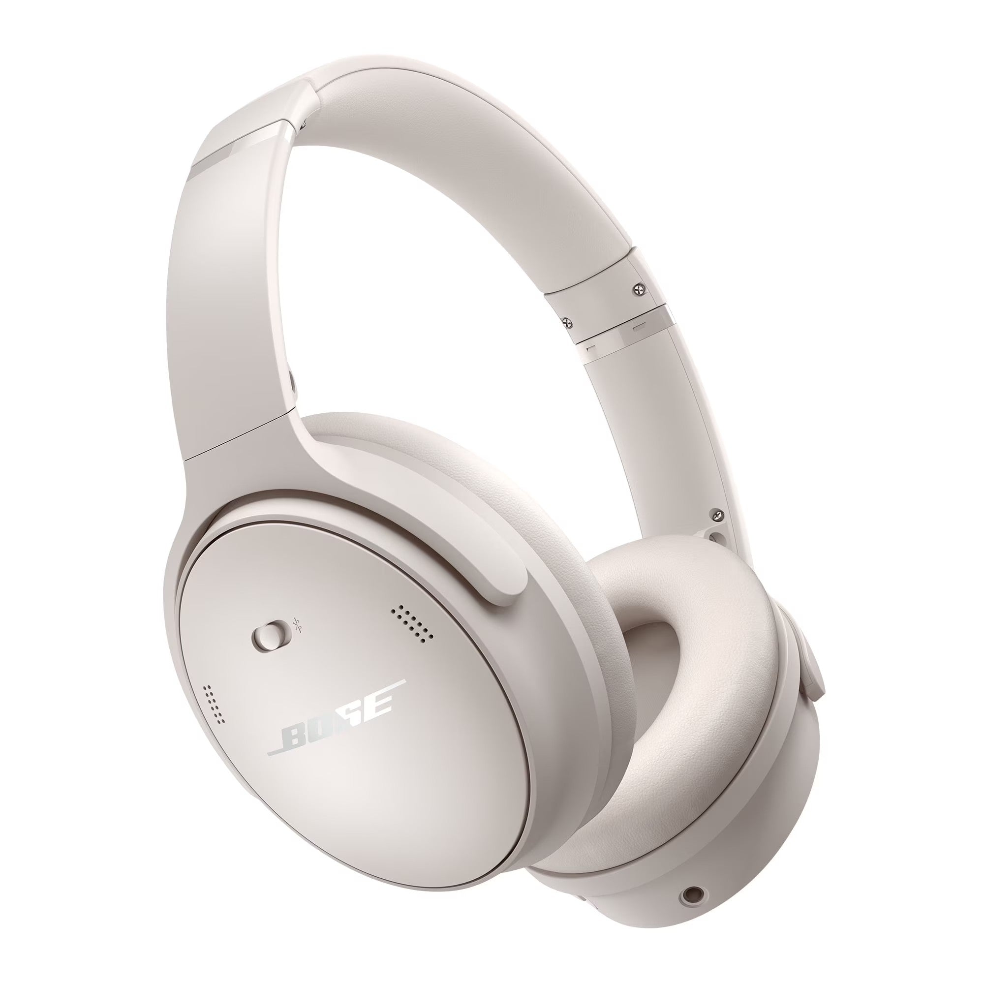 Bose QuietComfort Headphones - Wireless Bluetooth Headphones, Active Over Ear Noise Cancelling and Mic, USB-C Charging, Deep Bass, Up to 24 Hours of Playtime, Moonlight Grey - Limited Edition Color
